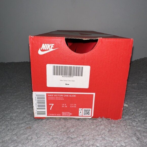 Men's Nike Victori One Slide University Red/Black (CN9675 600)size 7 - Picture 9 of 13